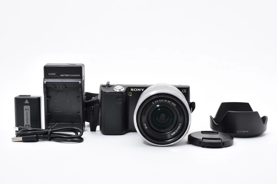 【Excellent】SONY Alpha NEX-5 Mirrorless Camera w/ 18-55mm F3.5-5.6 2655690 - Image 1 of 4