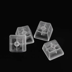 1 Set ABS Full Transparent Backlit Keycaps Key Cap Parts For Mechanical Keyboard - Picture 1 of 7