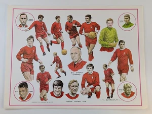 Liverpool Football Club Original 70er Jahre LFC Team Print von Sportpics (41 x 31 cm) - Bild 1 von 13