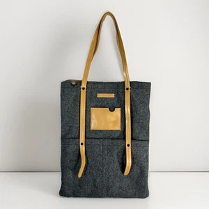 Sherpani Hadley Beuteltasche Tasche gekochte Wolle grau Arbeit 17" Laptoptasche - Bild 1 von 12