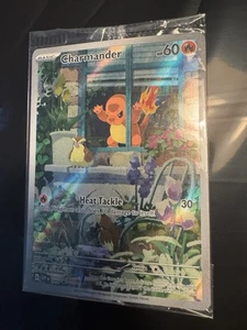 2023 Pokemon SVP EN S&V Charmander Illustration Rare Black Star Promo Sealed 044 - Bild 1 von 8