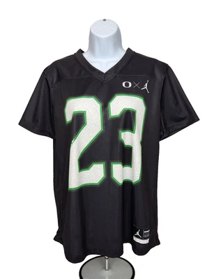 Oregon DUCKS Nike 2018 FOOTBALL JERSEY Jordan x O   #23  Shirt    WOMEN'S  L - Image 1 of 4