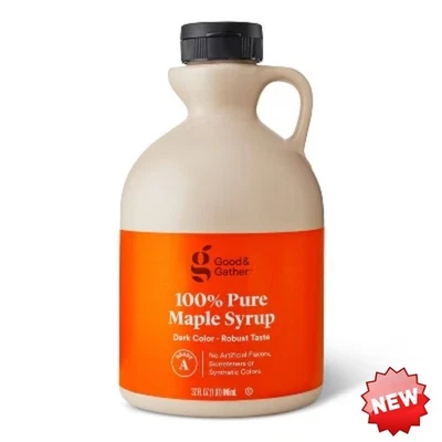 100% Pure Maple Syrup - 32 fl oz - Good & Gather™
