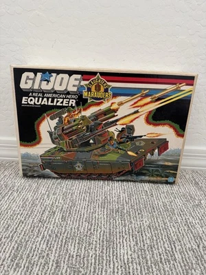 Tanque ecualizador GI Joe Slaughters Marauders 1989 de colección 100 % completo con caja Foto 1 de 4