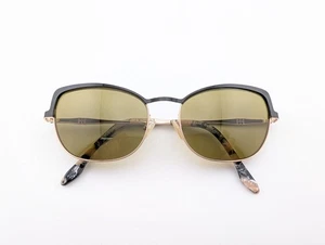 BCBGMAXAZRIA Eyeglasses, Frames Only, Blakely, 53-17-140, Metal, Black/Gold - Picture 1 of 20