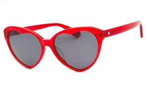 Occhiali da sole KATE SPADE KSVELMA-C9AIR-57 misura 57 mm 140 mm 16 mm rosso donna NUOVI - Foto 1 di 5