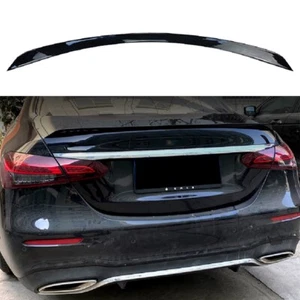 Fits for Mercedes Benz E260 E300 W213 2016+ E63S Rear Trail Spoilers Rear Wings - Picture 1 of 7
