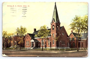 Alton ILLinois German M E Church Postcard A375 - Picture 1 of 2