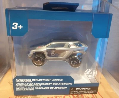 Автомобиль джип развертывание Avengers металлический литой Диснейленд Париж - Изображение 1 из 3