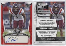 2023 Leaf Draft Auto Red Chamarri Conner #BA-CC1 Auto