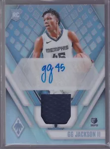 2023-24 Panini Phoenix GG Jackson II #RJA-GGJ Rookie Jersey Autograph /199 - Picture 1 of 2