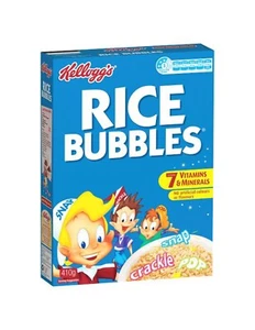 Kellogg's Rice Bubbles 410g x 1 - Picture 1 of 1