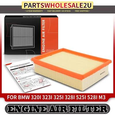 Engine Air Filter for BMW E46 320i E36 323i 323is 325i 325is E39 Flexible Panel - Image 1 of 4