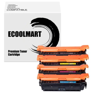 SET Toner Ersatz für HP CF450A-3A 655A Color LaserJet Enterprise M652n M653dn - Bild 1 von 9