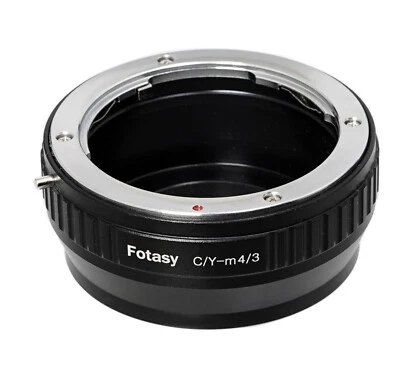 C/Y Lens Adapter for Micro 4/3 Panasonic M4/3 GF1 GF2 GF3 GH1 GH2 GH3 G2 G3 - Image 1 of 4