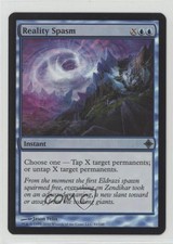 2010 Magic: The Gathering - Rise of Eldrazi Foil Reality Spasm #81 6sd