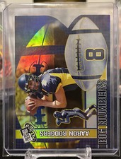 Aaron Rodgers 2005 Press Pass Big Numbers #BN 25/25 RC ROOKIE CARD Jets