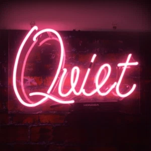 Quiet Neon Sign Light Room Wall Hanging Handcraft Artwork Real Glass Tube 14"x7" - Picture 1 of 1