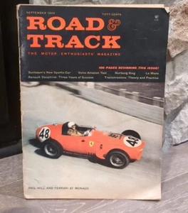 Vintage 1950's - Road & Track Magazine, Carroll Shelby Le Mans Win Sept 1959 - Picture 1 of 5