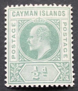Cayman Islands 1907 EVII Halfpenny SG 25 mint - Picture 1 of 1