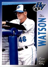 2013 Hudson Valley Renegades Grandstand #34 Steve Watson Pitching Coach Card