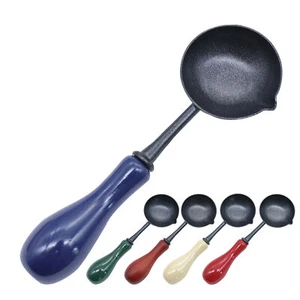 Wax Melting Spoon Sealing Stamp Melting Spoon Non-stick Wax Seal Warmer Wax Seal - Picture 1 of 17