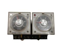 LOT OF 2 PIS OMRON H3BA 24VDC 5A 250VDC TIMER MADE IN JAPAN FREE FAST SHIPPING