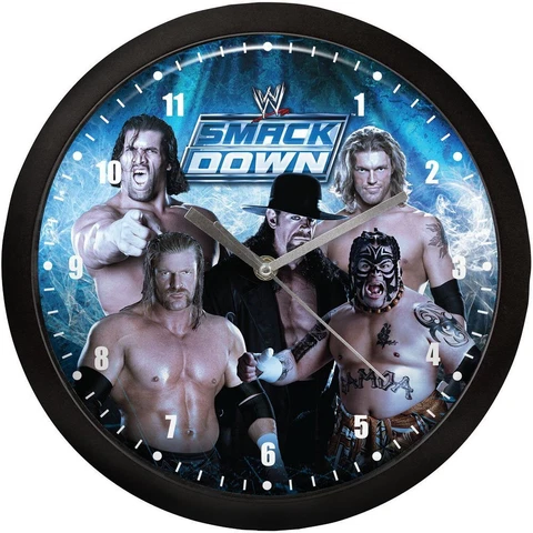 WATCH WWE Clock SMACKDOWN Edge Triple H Undertaker Cover