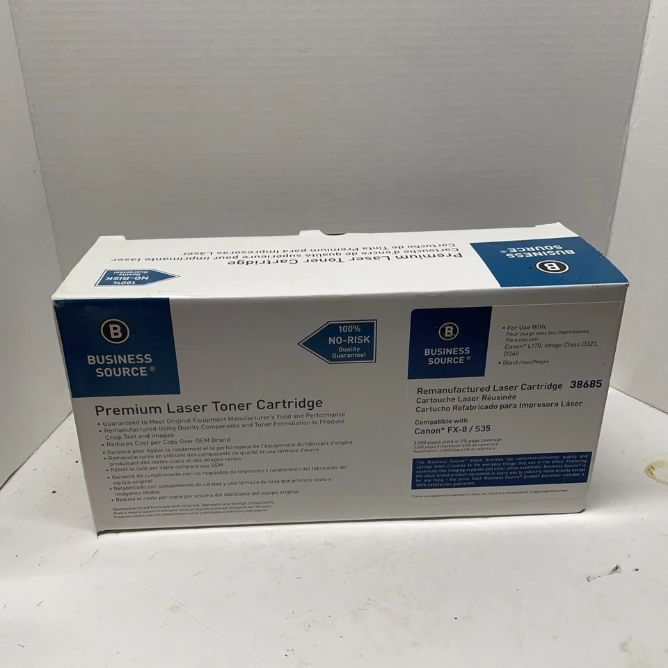 Premium Replacement Black Laser Cartridge for HP 12A (Q2612A) LaserJet 1010 1012 - Image 1 of 2