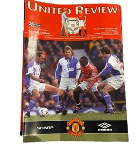 MANCHESTER UNITED V LEEDS UNITED - PREMIER LEAGUE - 29/11/1998 - Picture 1 of 1