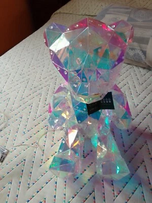 LAMPADA A  ' LED '  A FORMA DI UN SIMPATICO ' ORSETTO RGB   '  !!!! - Immagine 1 di 4