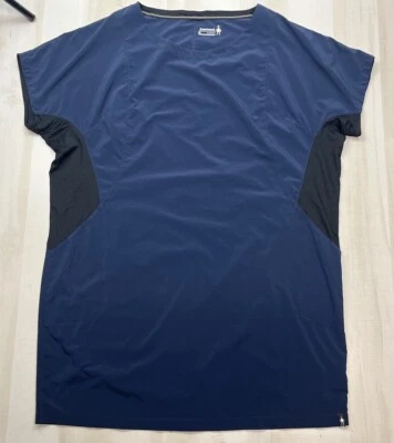 Camisa de vestir Smartwool Genius para mujer talla XL azul marino ropa deportiva para exteriores Foto 1 de 4