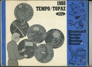 Ford Tempo 1988/topacio eléctrico y manual de disparo de problemas al vacío - Imagen 1 de 1