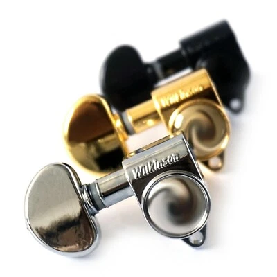 Sintonizadores Wilkinson EZ-LOK para guitarras Les Paul, SG, PRS - 3 por lado - cabezales de máquina
