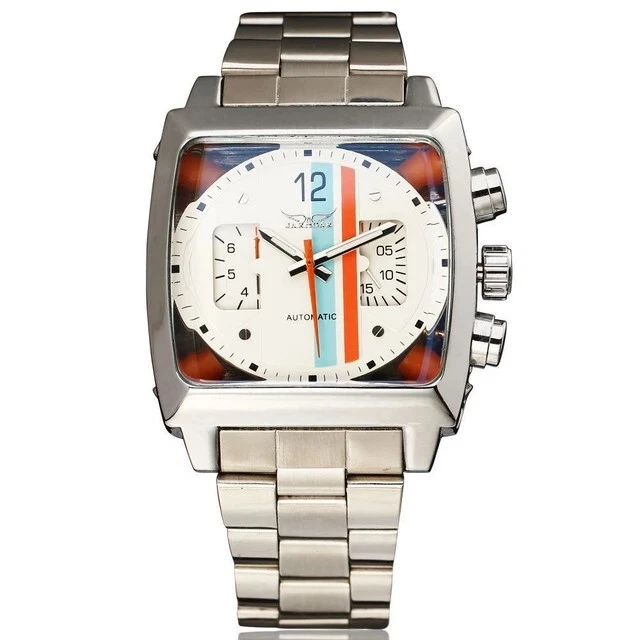 Watch Mens Le Mans Monaco race rally style  Christmas gift with tag present - Image 1 of 4