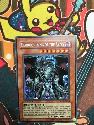 Diabolos, King of the Abyss Secret Rare 1.ED FOTB-EN061 englisch Yu-Gi-Oh! NM - Bild 1 von 2