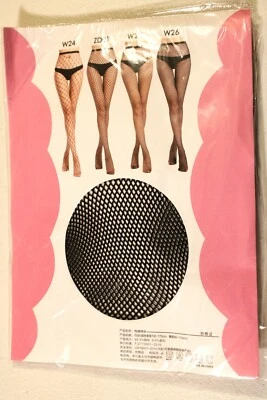 Mejor Moda Diosa Pantalones Medias Medias Red, Talla Única, Color Negro Nuevo Con Etiquetas Foto 1 de 4