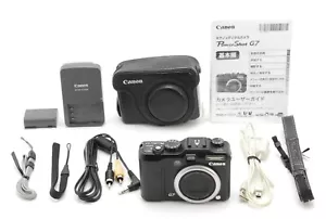 【Mint】 Canon PowerShot G7 10.0MP Compact Digital Camera Black Japanese only - Picture 1 of 8
