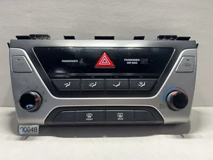 17 18 Hyundai Elantra Sedan Climate Control Panel Temperature Unit A/C Heater - Bild 1 von 3