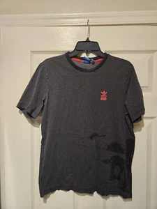Kid's Star Wars Adidas Shirt At-At striped gray black XL X-Large - Picture 1 of 4