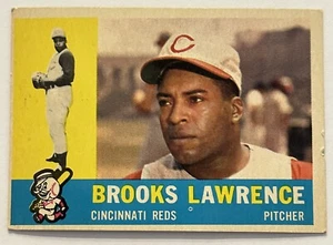 1960 Topps - #434 Brooks Lawrence Cincinnati Reds Pitcher - Picture 1 of 2