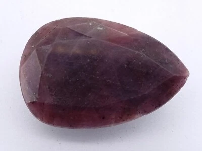 310.50 Ct Natural Untreated EGL Certified Pear Cut Huge Ruby Loose Gemstone - Image 1 of 4