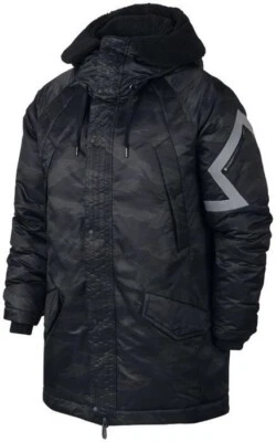 Air Jordan J-3B Camo Heavyweight Downfill Parka ~ AA1951 011~ Tamaño mediano Foto 1 de 4