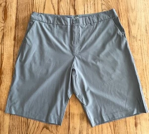 Hang Ten Microfiber Shorts Mens 38 x11 Blue Board Golf Pockets Quickdry - Picture 1 of 8