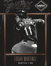 2011 (MARINERS) Limited Greats #31 Edgar Martinez/299