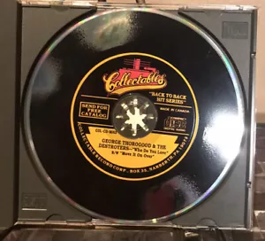 Collectable 45's on CD Back to Back Hit Series George Thorogood 1983 COL-CD-9063 - Imagen 1 de 4