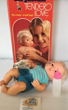 NIB 1973 MATTEL BABY BROTHER TENDER LOVE DOLL IN THE ORIGINAL BOX #9524 MINT