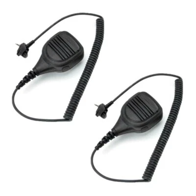 2X Lautsprecher Mikrofon für Motorola MTP850 MTH800 CEP400 MTP830 MTH650 PMMN4015A - Bild 1 von 3