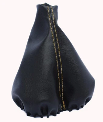 Fits 86-91 Porsche 944 S S2 Turbo 924 968 Vinyl Manual Shift Boot Yellow Stitch Foto 1 de 4