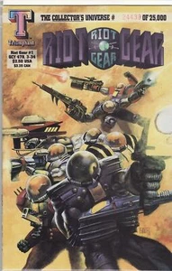 RIOT GEAR #1 OF 2 VERY FINE/NEAR MINT RARE FROM TRIUMPHANT 24439 OF 25,000!! - Picture 1 of 1